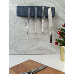 Mıknatıslı Antrasit Bıçaklık(5 bıçak kapasiteli)